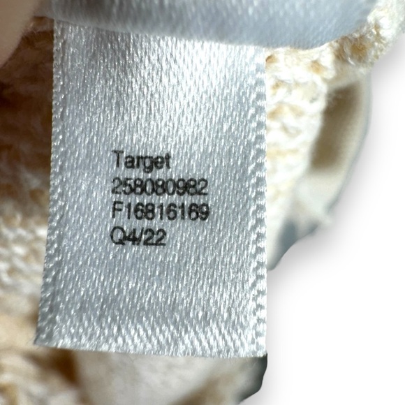 Future Collective x Alani Noelle Crochet Fringe Column Dress, Cream, Size 1X - Picture 10 of 14